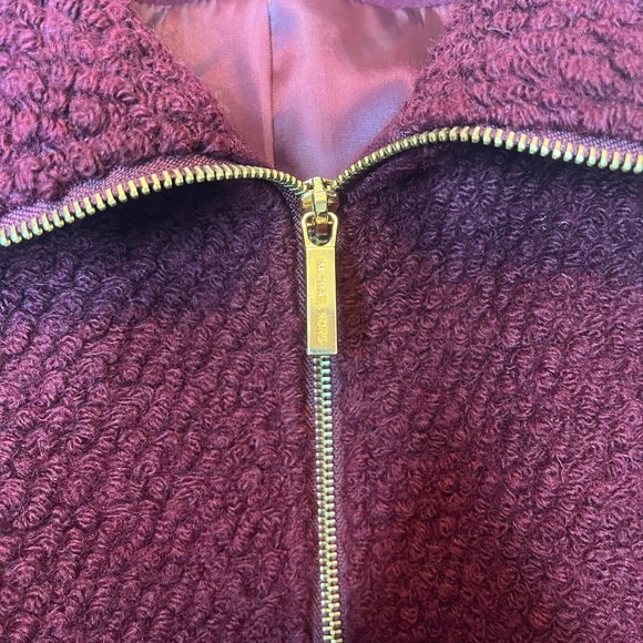 Michael kors Maroon Wool Jacket. Size 2X - Picture 7 of 10
